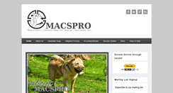 Desktop Screenshot of macspro.org