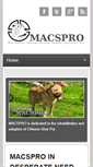 Mobile Screenshot of macspro.org